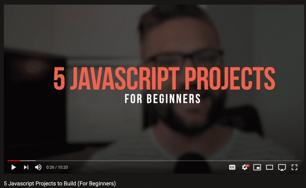 5 Javascript Projects to Build (For Beginners) by Andrew Sterkowitz